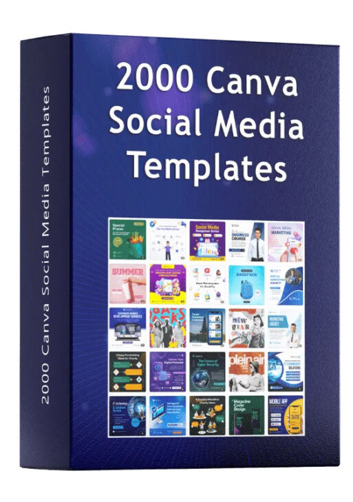 2000 Canva Social Media Templates
