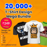 20K+ T-shirt Design Bundle 1
