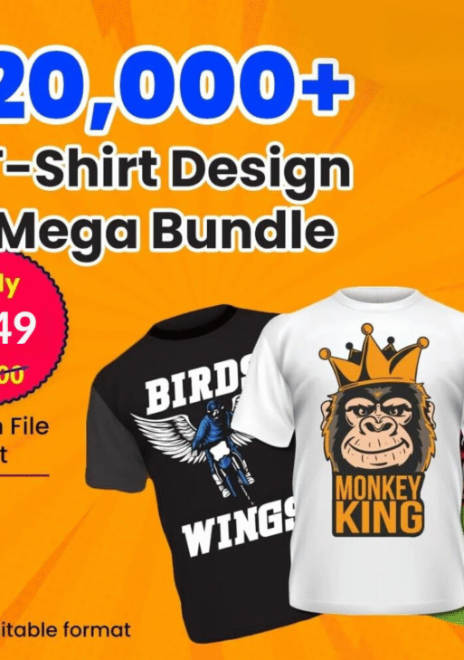 20K+ T-shirt Design Bundle