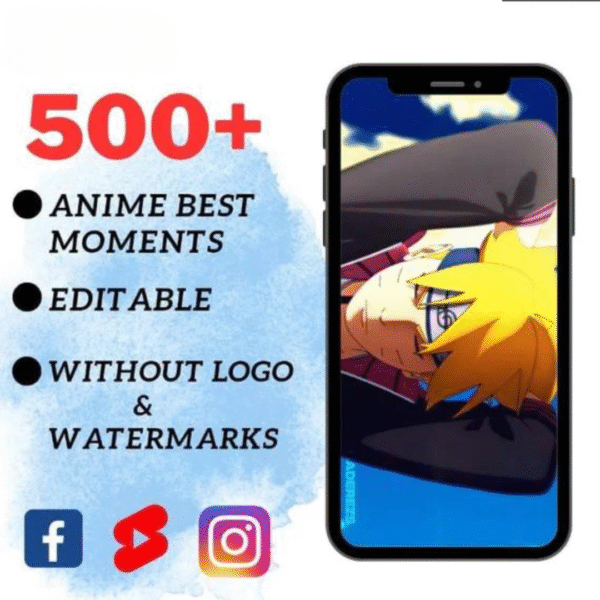 500+ Anime Reel Bundle 1