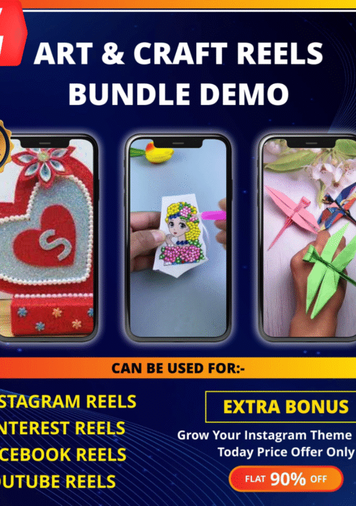 9000+ Art And Craft Reels Bundle