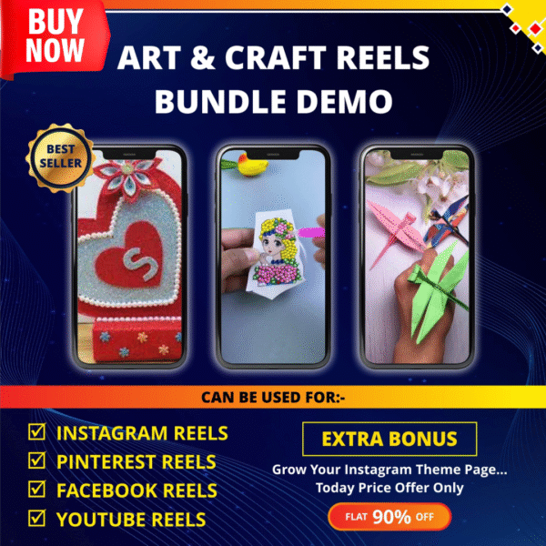9000+ Art And Craft Reels Bundle 1