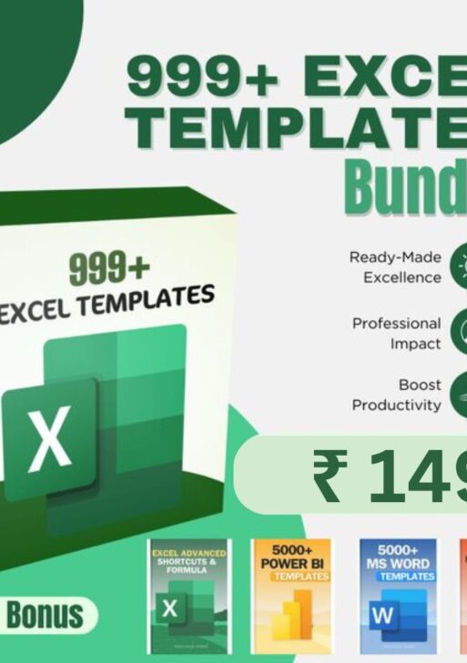 999+ Excel template bundle