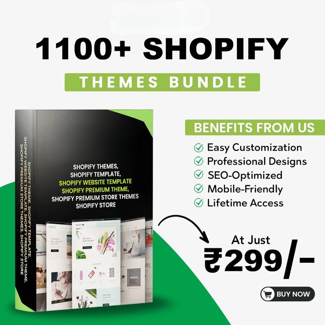 1100+ Premium Shopify Themes & Templates – Effortless, Viral-Ready Designs