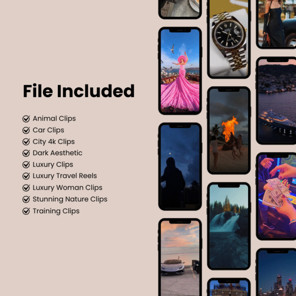 14,000+ Viral Luxury Lifestyle Reels & Videos - 2