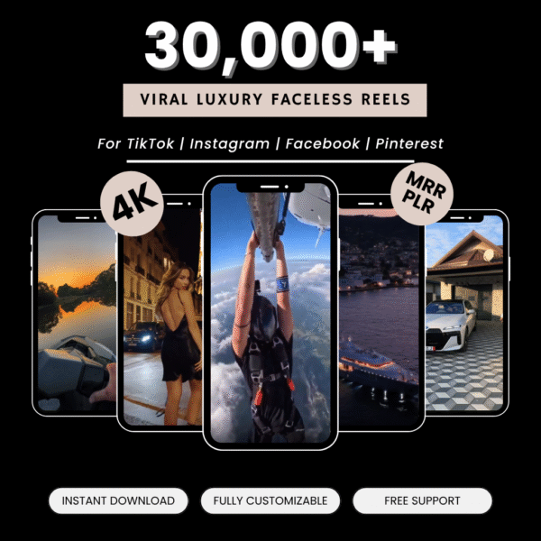 30,000+ Viral Luxury Lifestyle Reels & Videos - 1