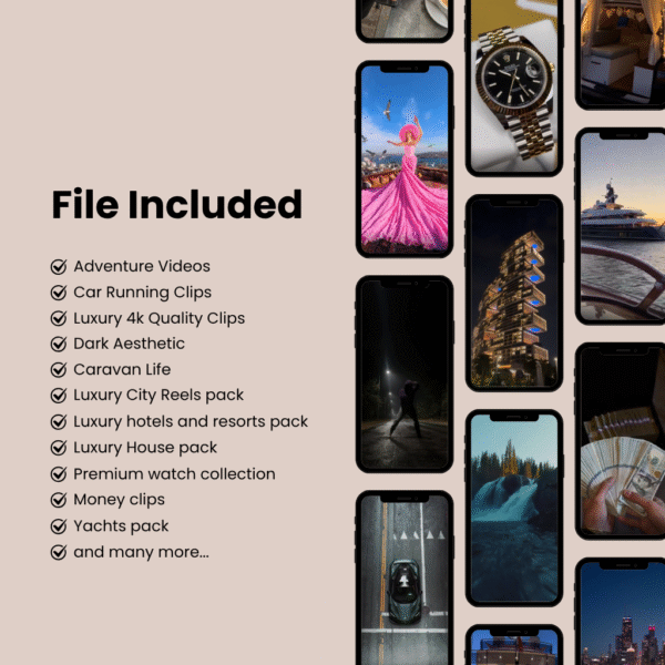 30,000+ Viral Luxury Lifestyle Reels & Videos - 2